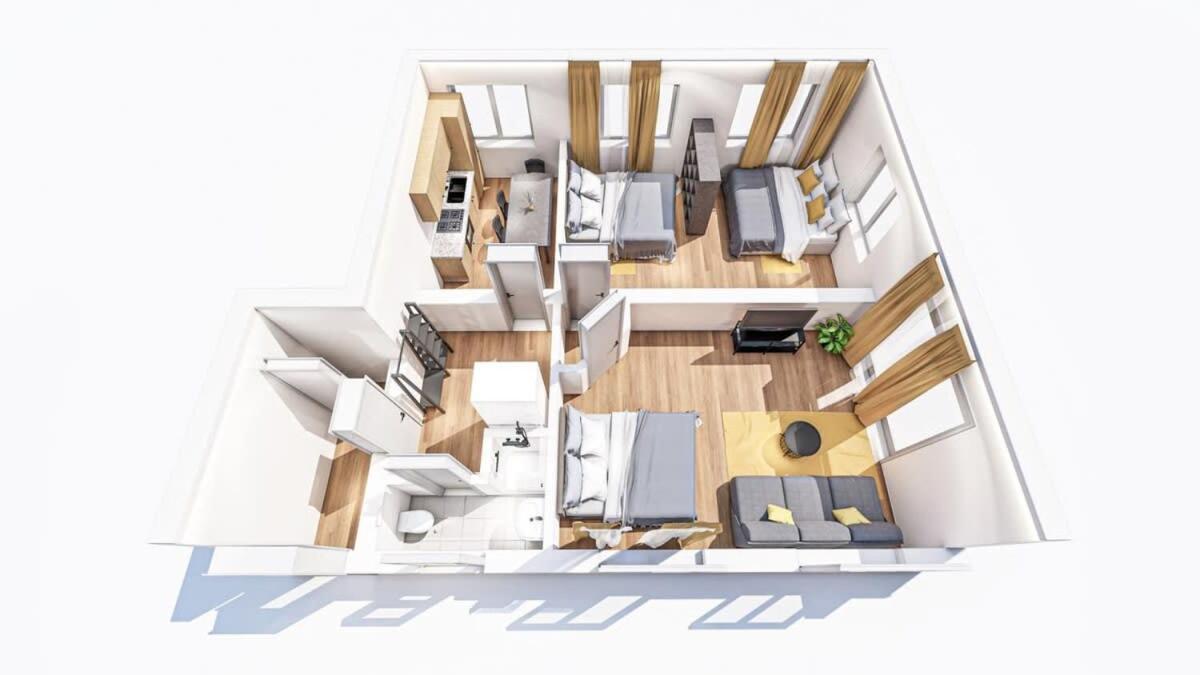 Beautiful 2 Bedroom Apartment Incl Parking Хамбург Екстериор снимка